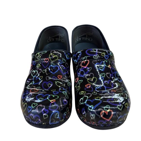 Dansko Women's XP 2.0 FLOATING HEARTS Clog US 7 Size 39 - Picture 2 of 9